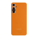 Vitre arrière Originale Samsung Galaxy S23 FE S711 Mandarine avec lentille