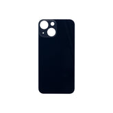 Vitre arrière iPhone 13 Mini Noire (Cadre caméra agrandi) - OEM