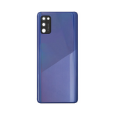 Vitre arrière Samsung Galaxy A31 A315F Prism Crush Bleue avec lentille – OEM