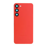 Vitre arrière Samsung Galaxy S23 Plus S916 Rouge avec lentille – OEM