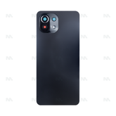 Vitre arrière Xiaomi 11 Lite 5G NE (2109119DG) Noir avec lentille - OEM