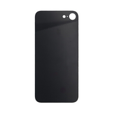 Vitre arrière iPhone 8 Noir Extra (Cadre caméra agrandi) - OEM