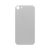 Vitre arrière iPhone 8 Blanche Extra (Cadre caméra agrandi) - OEM