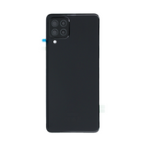 Vitre arrière Samsung Galaxy A22 A225 Noire avec lentille – OEM