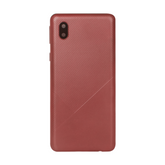 Vitre arrière Samsung Galaxy A01 Core 2020 A013F Rouge avec lentille - OEM