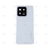 Vitre arrière Xiaomi 13 (2211133G) Blanche avec lentille - OEM