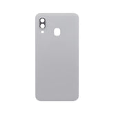 Vitre arrière Samsung Galaxy A40 A405F Blanche avec lentille – OEM