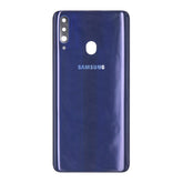 Vitre arrière Samsung Galaxy A20s A207F Bleue avec lentille – OEM