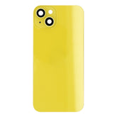 Vitre arrière iPhone 14 Plus Jaune (Contour caméra agrandi)