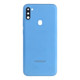 Vitre arrière Samsung Galaxy A11 A115F Bleue avec lentille – OEM