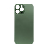 Vitre arrière iPhone 13 Pro Max Vert (Cadre caméra agrandi) - OEM
