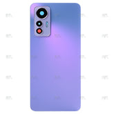 Vitre arrière Xiaomi 12 Lite 5G (2203129G) Rose Clair Violet avec lentille - OEM