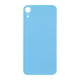 Vitre arrière iPhone Xr Bleu (Cadre caméra agrandi) - OEM