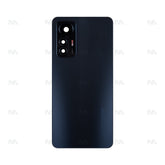 Vitre arrière Xiaomi 12 Lite 5G (2203129G) Noir avec lentille - OEM