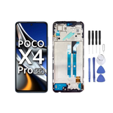 Chassis + Ecran LCD + Vitre pour Xiaomi Poco X4 Pro 5G + Kit d'outils
