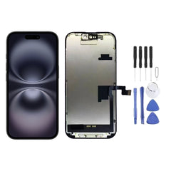 Ecran LCD + Vitre pour Apple iPhone 16 + Kit d'outils