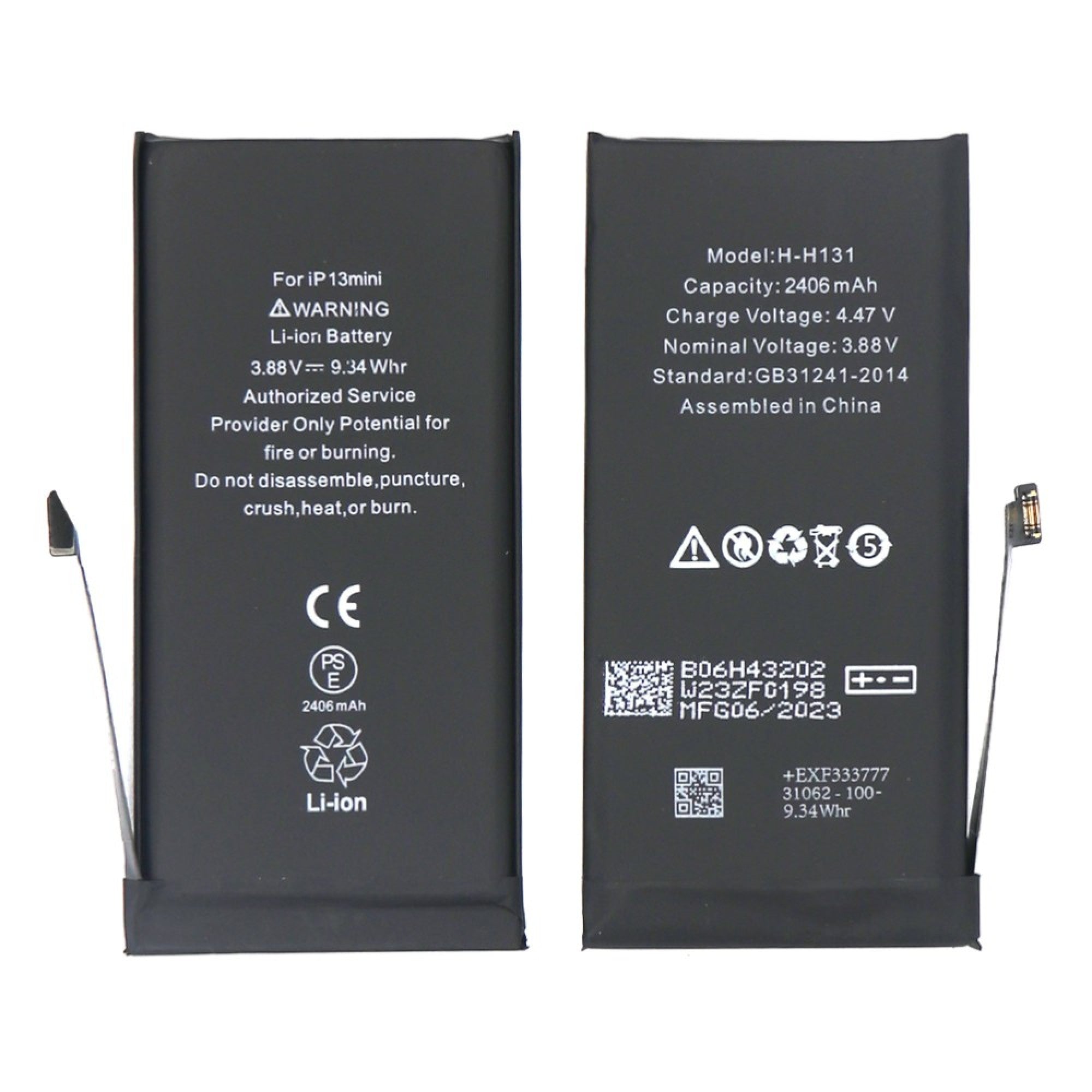 Batterie iPhone 13 Mini avec puce TI - OEM