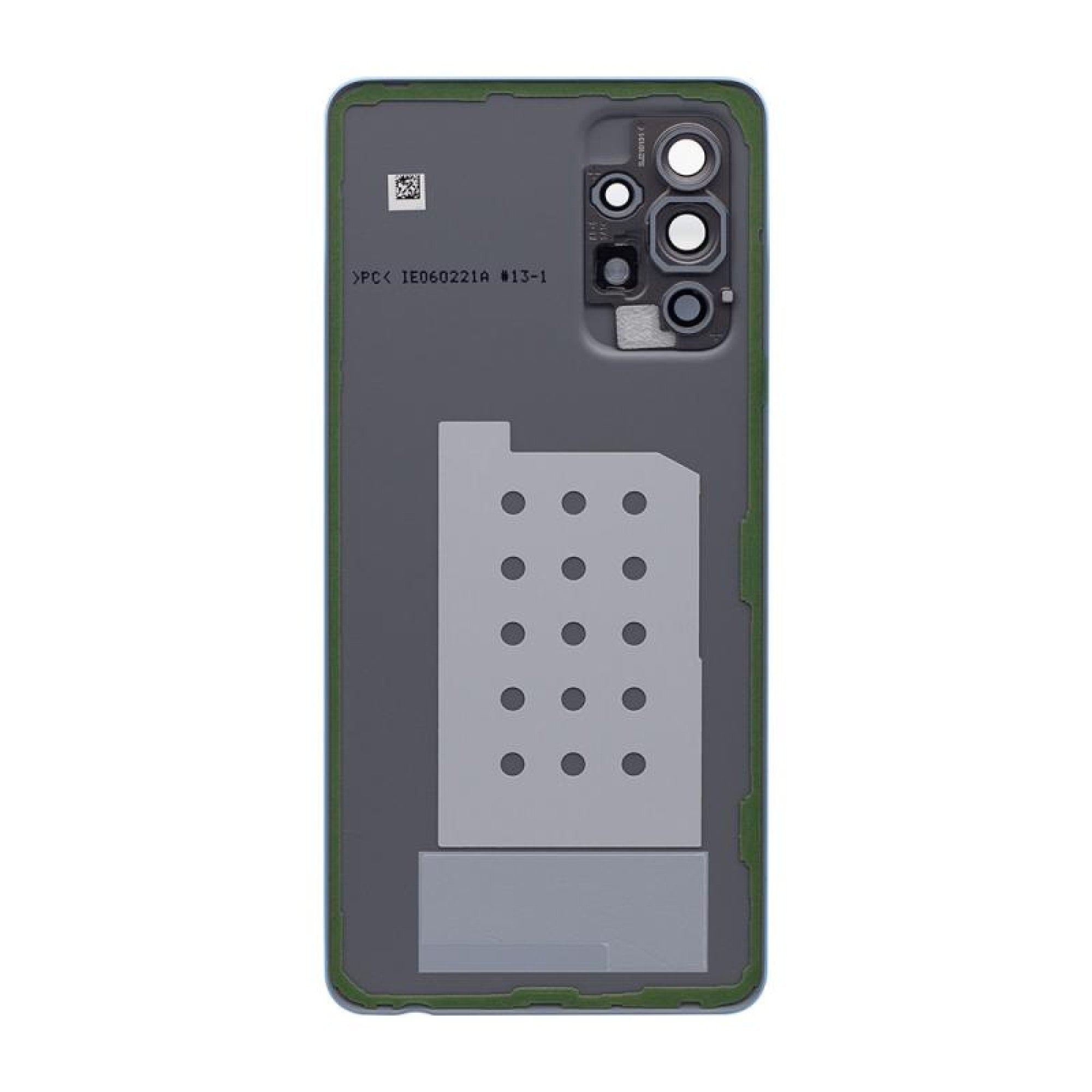 Samsung Galaxy A52 4G A525, A52 5G A526, A52s A528 Vitre arrière Bleu avec lentille - OEM