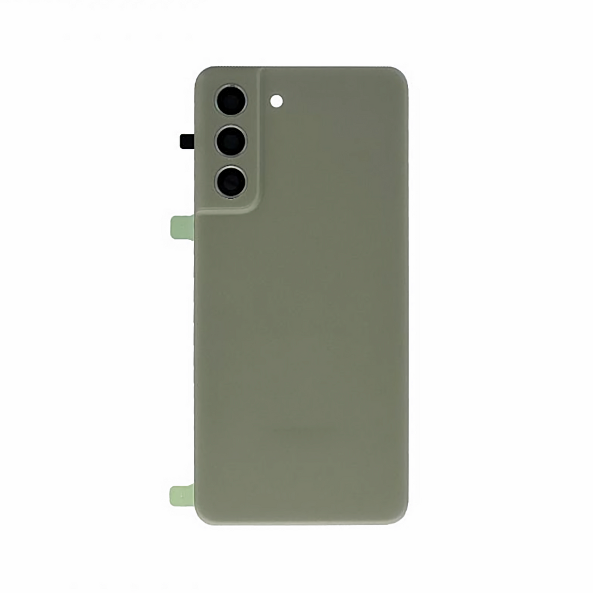 Vitre arrière Samsung Galaxy S21 FE G990 Olive Avec lentille - OEM