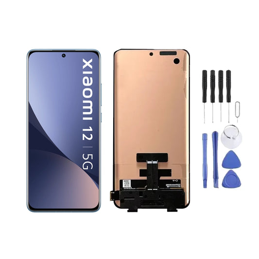 Ecran LCD AMOLED + Vitre pour Xiaomi 12 + Kit d'outils