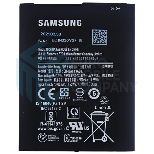 Batterie Samsung Galaxy A01 Core (SM-A013F) EB-BA013ABY - 2920mAh - OEM