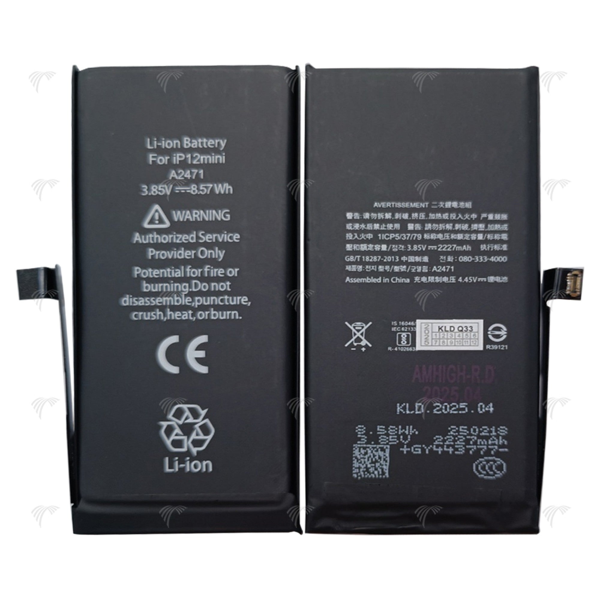 Batterie iPhone 12 Mini avec fonction de diagnostic - OEM