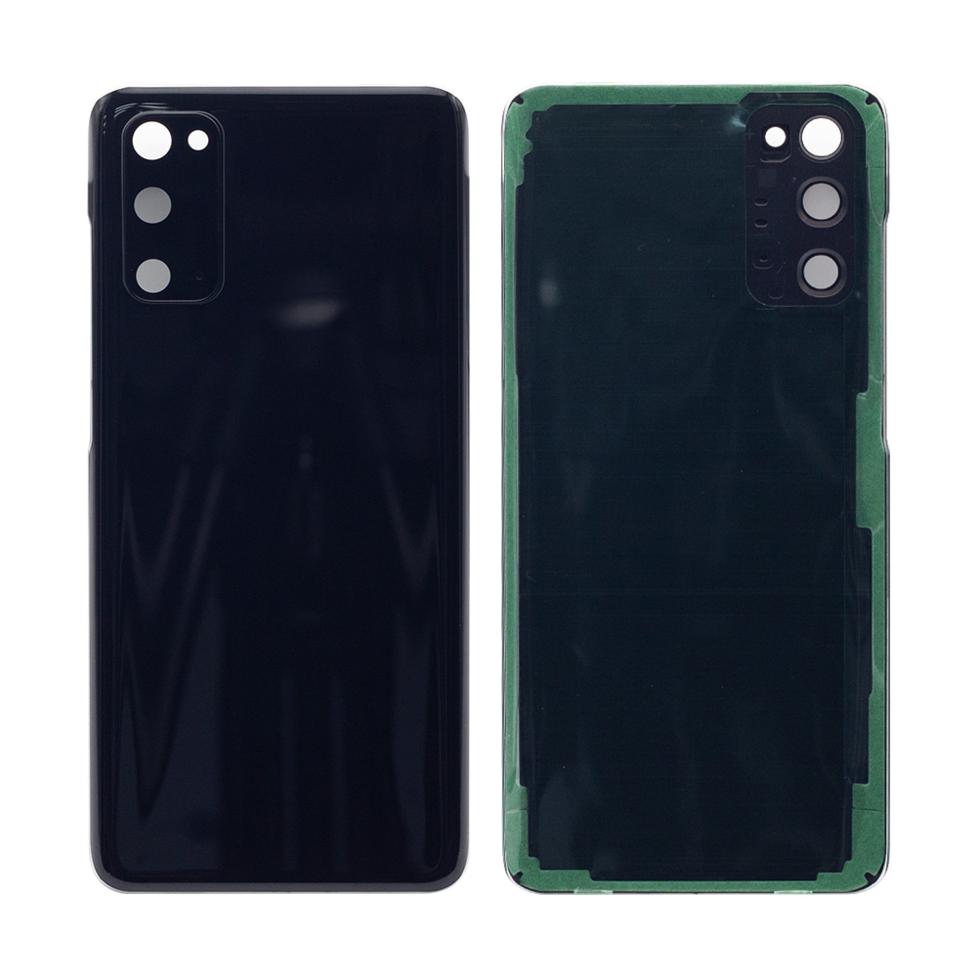 Vitre arrière Samsung Galaxy S20 G980 Noir Cosmique Avec lentille - OEM