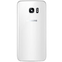 Samsung Galaxy S7 G930 Vitre arrière blanche avec lentille - OEM