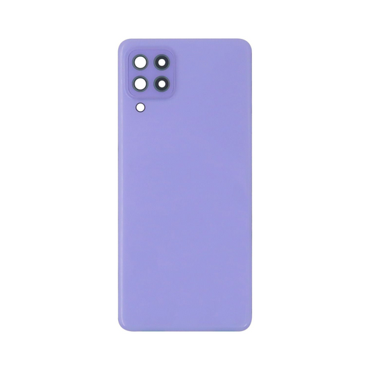 Vitre arrière Samsung Galaxy A22 A225 Violette avec lentille – OEM