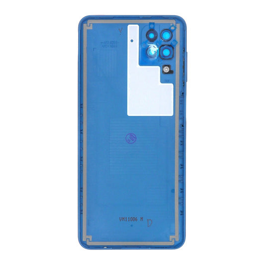 Vitre arrière Samsung Galaxy A12 Nacho A127F Bleue avec lentille – OEM