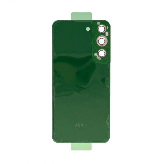 Vitre arrière Originale Samsung Galaxy S22 S901 Or Rose avec lentille