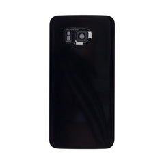Samsung Galaxy S7 Edge G935 Vitre arrière noire avec lentille - OEM