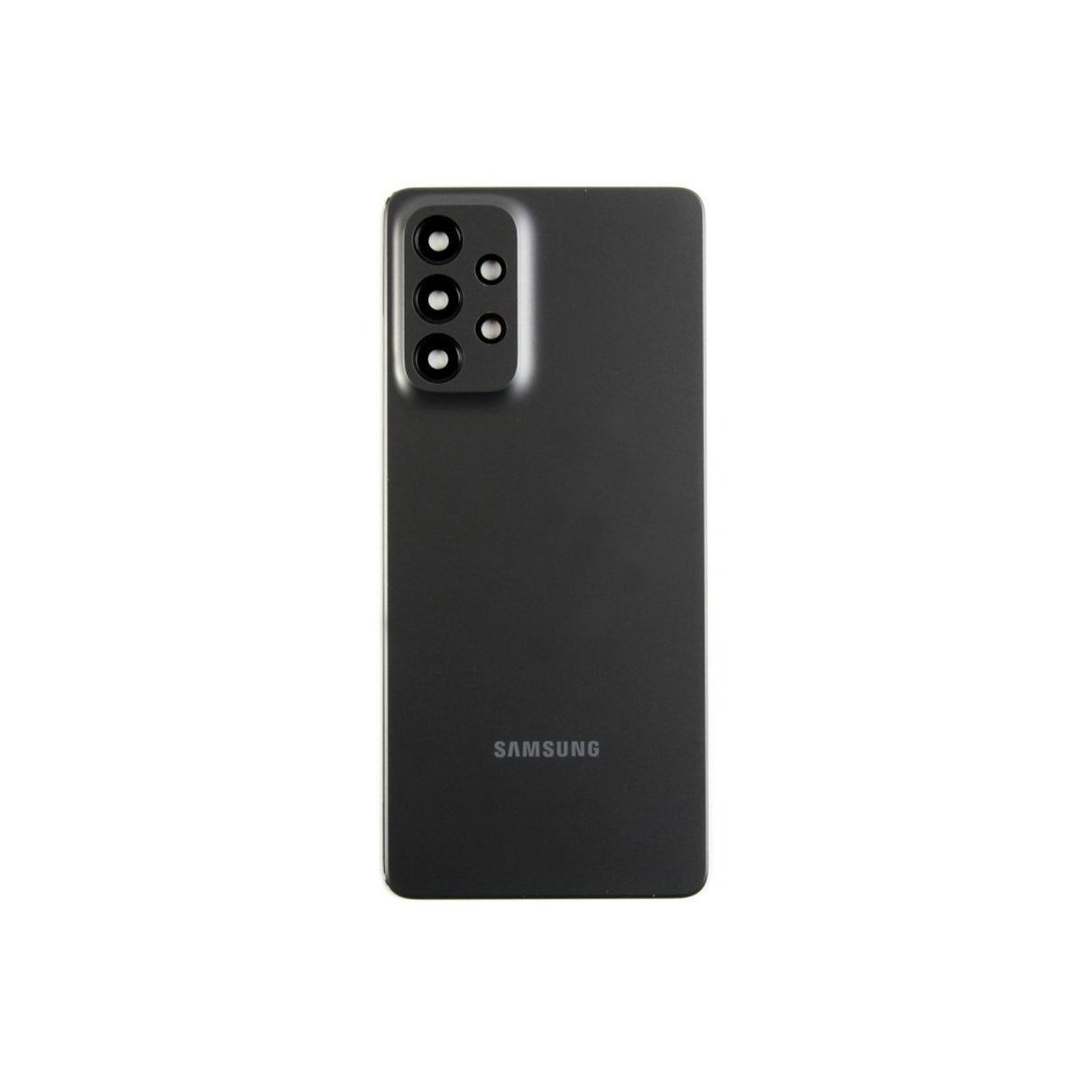 Samsung Galaxy A73 5G A736 Vitre arrière gris foncé avec lentille - OEM