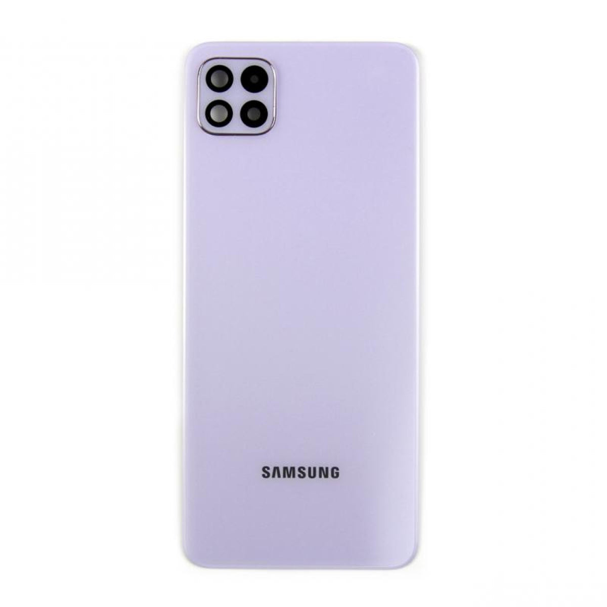 Vitre arrière Samsung Galaxy A22 5G A226B Violette avec lentille GH81-21071A – Original