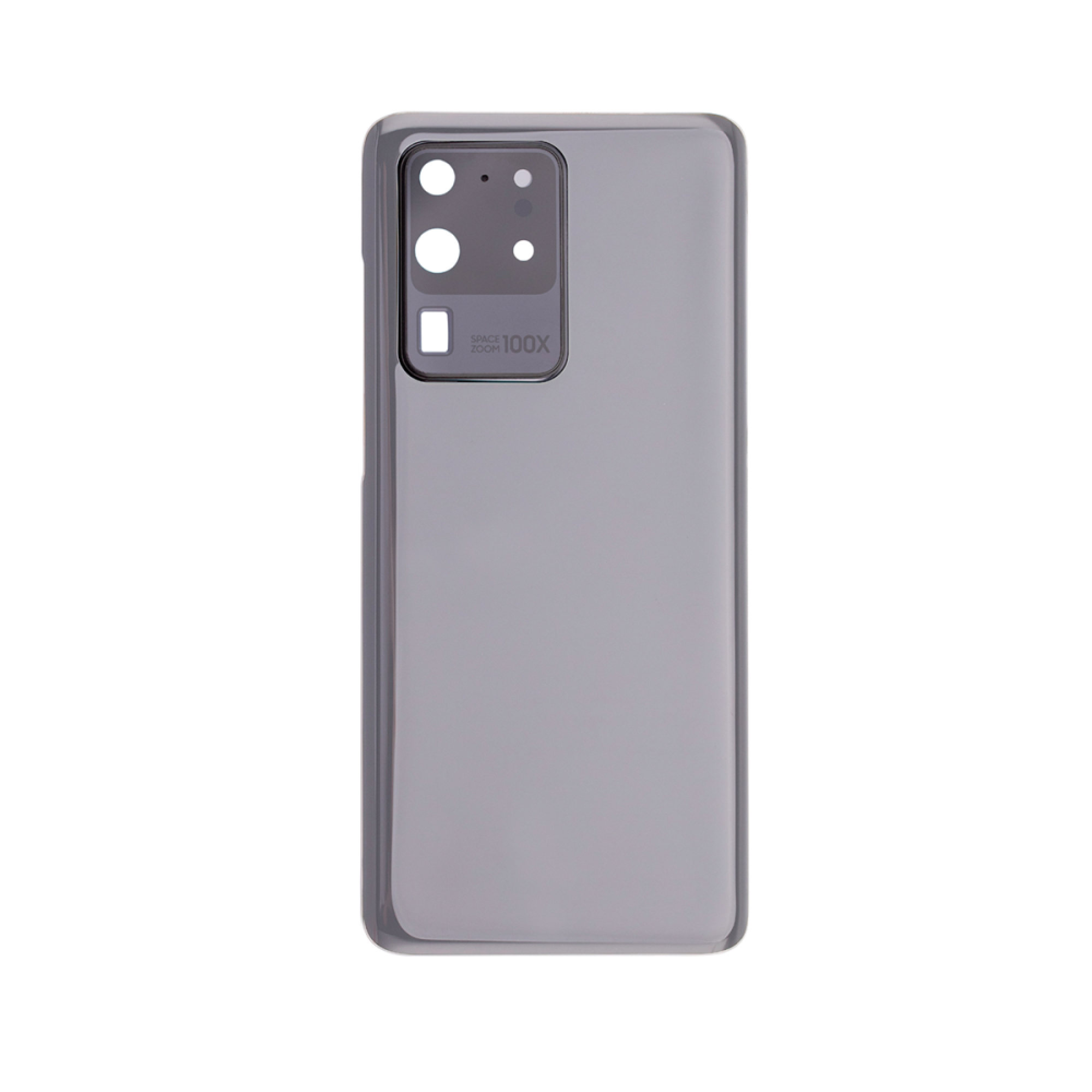 Vitre arrière Samsung Galaxy S20 Ultra G988 Gris Cosmique Avec lentille - OEM
