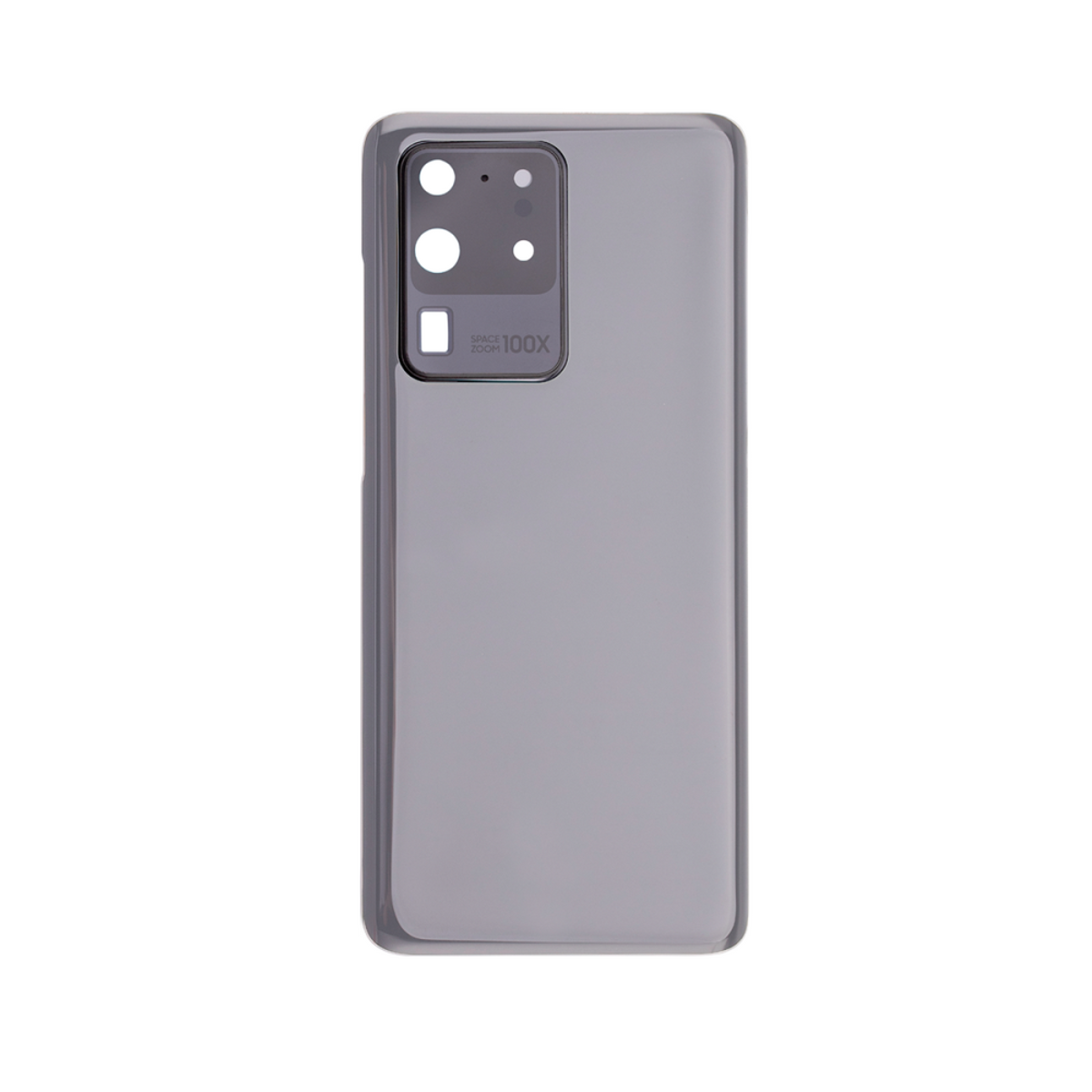 Vitre arrière Samsung Galaxy S20 Ultra G988 Gris Cosmique Avec lentille - OEM