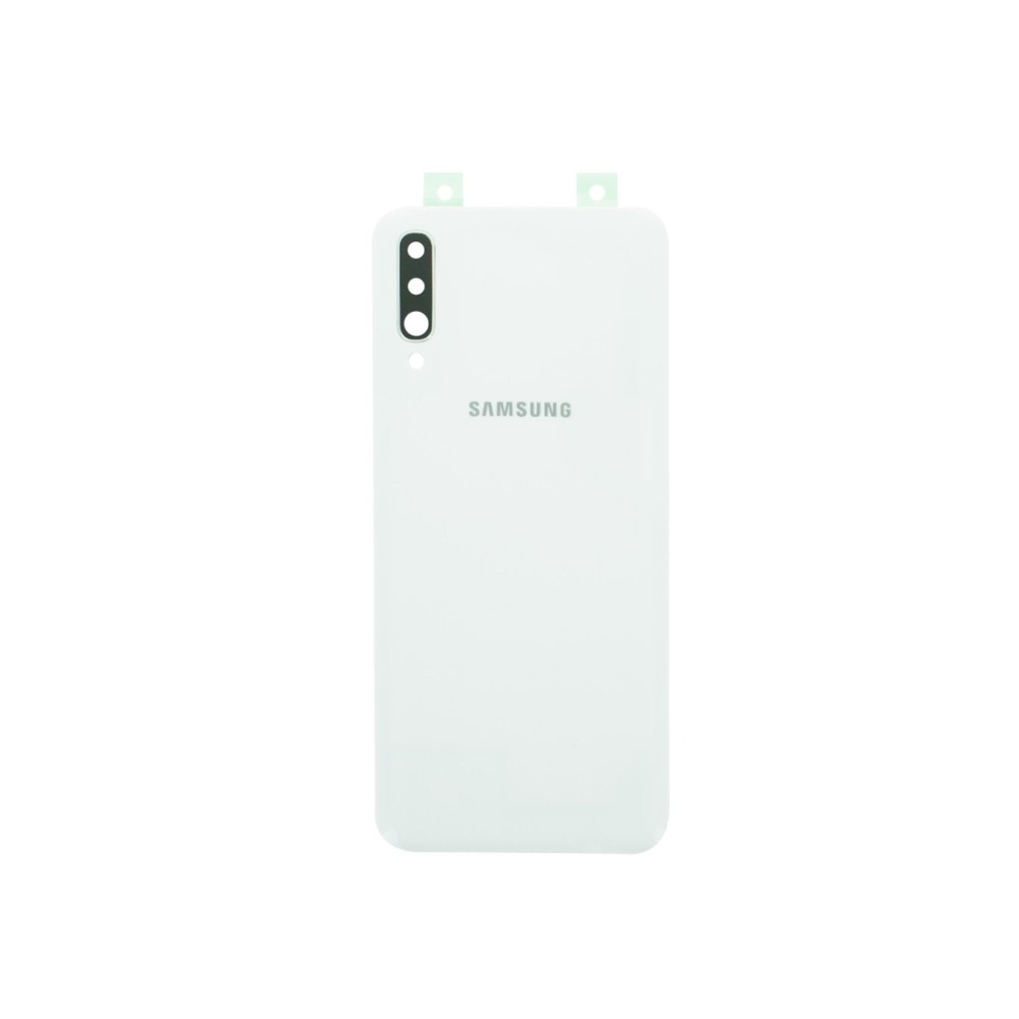 Samsung Galaxy A70 A705 Vitre arrière blanche avec lentille - OEM