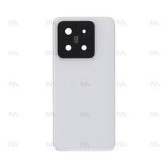 Vitre arrière Xiaomi 14 (23127PN0CC) Argent avec lentille - OEM