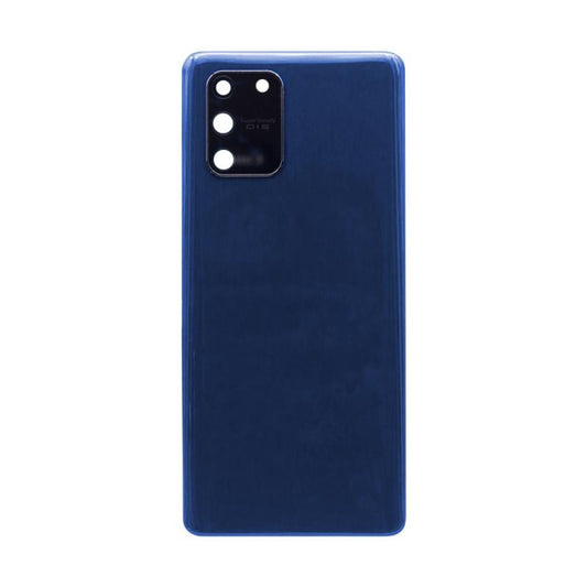 Vitre arrière Samsung Galaxy S10 Lite G770 Bleu avec lentille - OEM