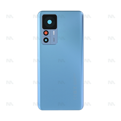 Vitre arrière Xiaomi 12T (22071212AG) Bleu avec lentille - OEM