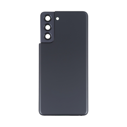 Vitre arrière Samsung Galaxy S21 5G G991 Phantom Gris avec Lentille - OEM