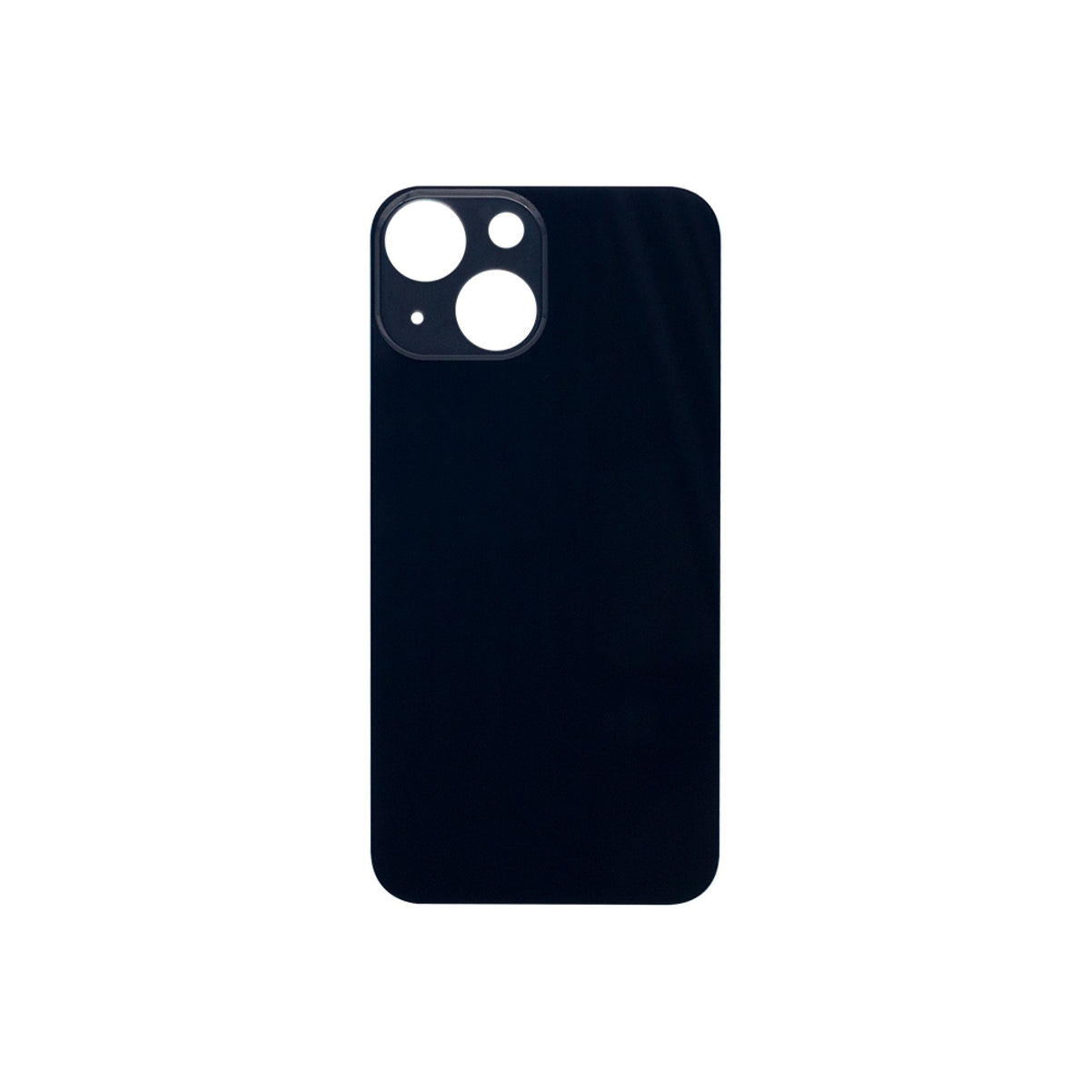 Vitre arrière iPhone 13 Mini Noire (Cadre caméra agrandi) - OEM