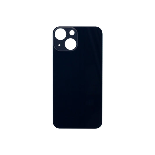Vitre arrière iPhone 13 Mini Noire (Cadre caméra agrandi) - OEM