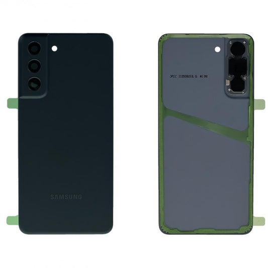 Vitre arrière originale Samsung Galaxy S21 FE G990 Gris Avec lentille