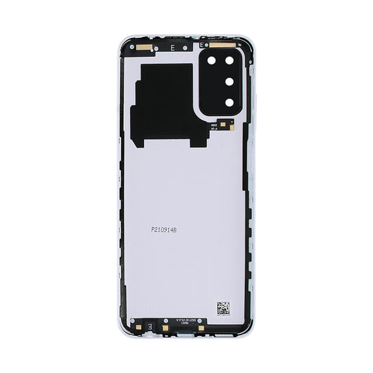 Vitre arrière Samsung Galaxy A03s A037F Blanche Avec Lentille - OEM