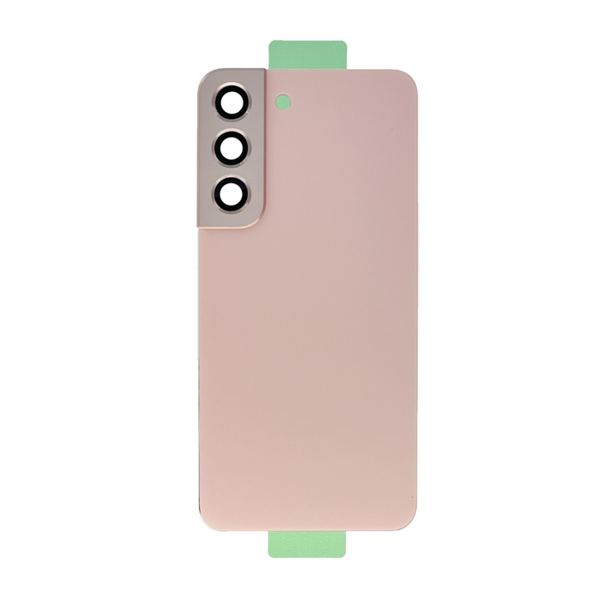 Vitre arrière Originale Samsung Galaxy S22 S901 Or Rose avec lentille