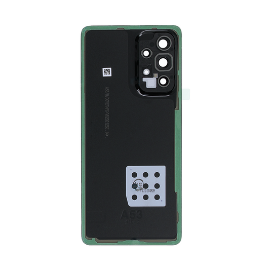 Samsung Galaxy A53 5G A536 Vitre Arrière Noir avec lentille - OEM