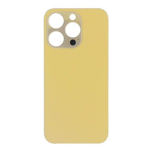 Vitre arrière iPhone 14 Pro Max Jaune (Contour caméra agrandi)