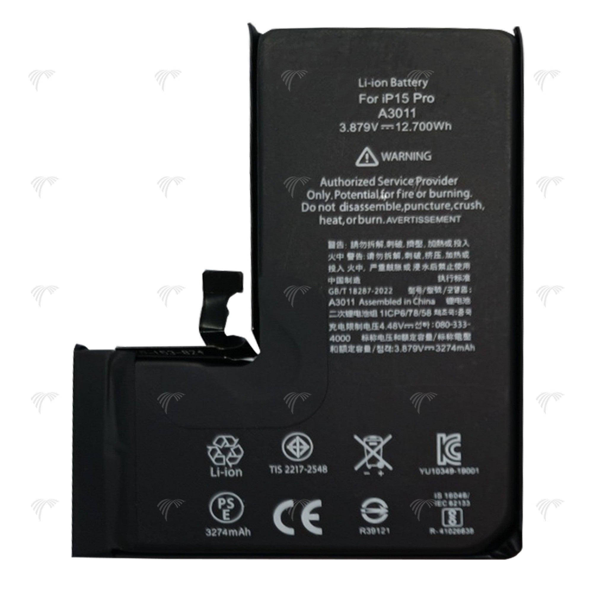 Batterie iPhone 15 Pro Run Diagnostics - OEM