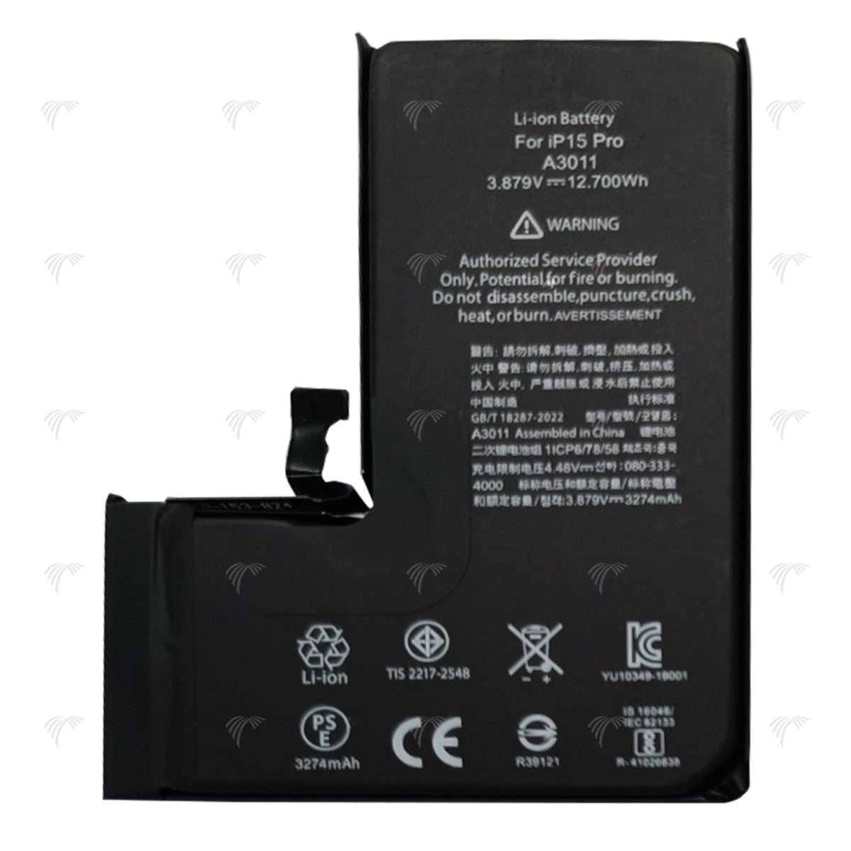 Batterie iPhone 15 Pro Run Diagnostics - OEM